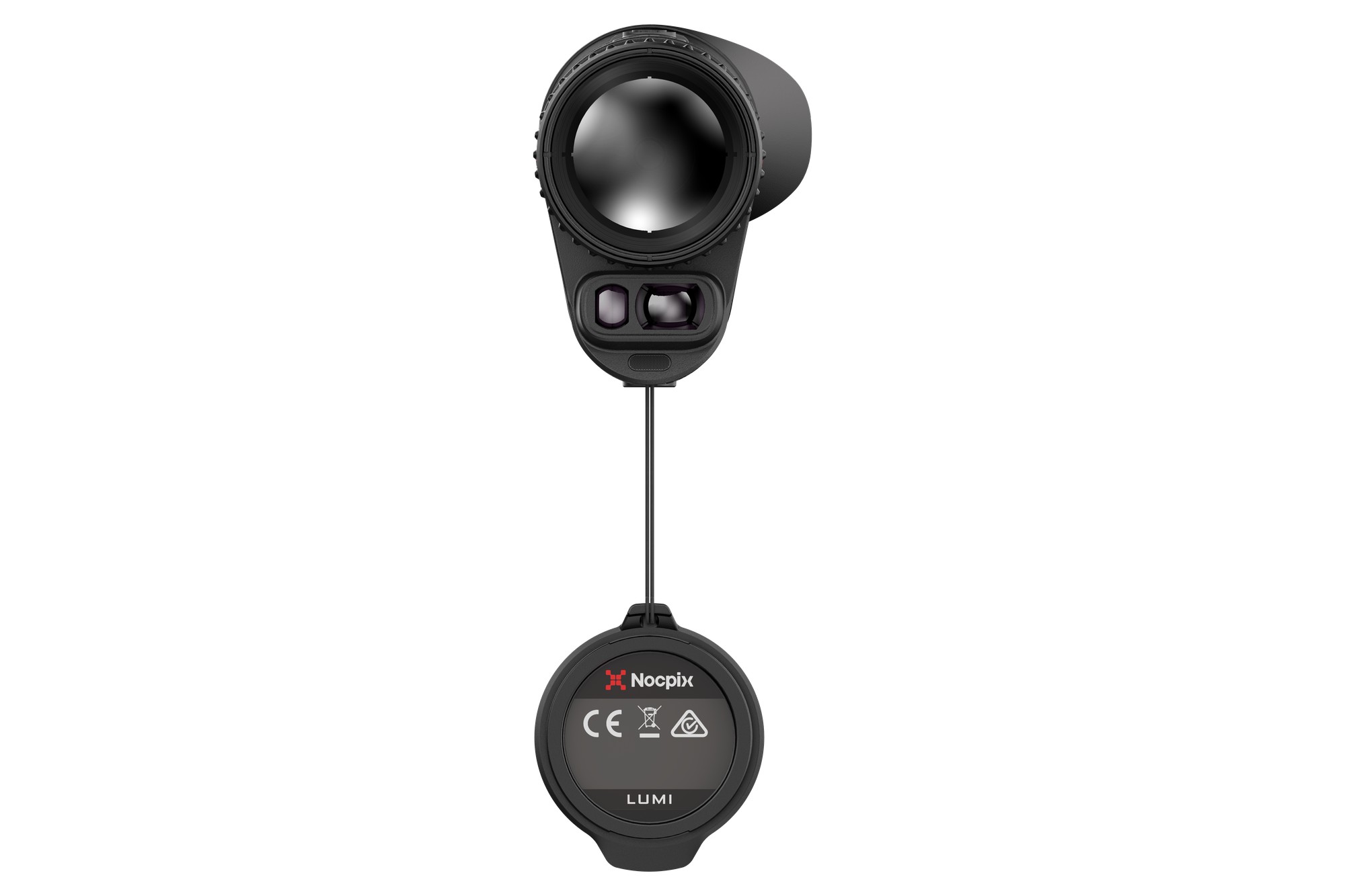 Nocpix Lumi H35R Wärmebild-Monokular mit LRF – Seitenansicht 3