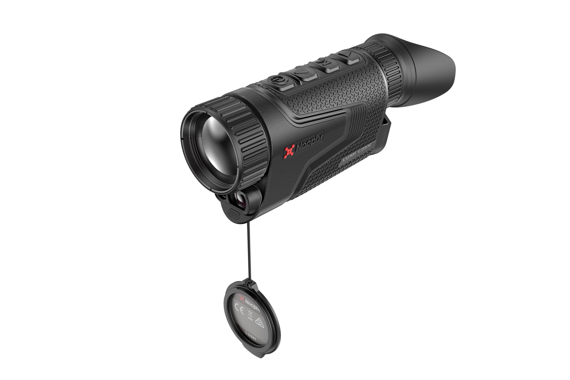 Nocpix Lumi L35R Wärmebild-Monokular mit Entfernungsmesser – Seitenansicht 01