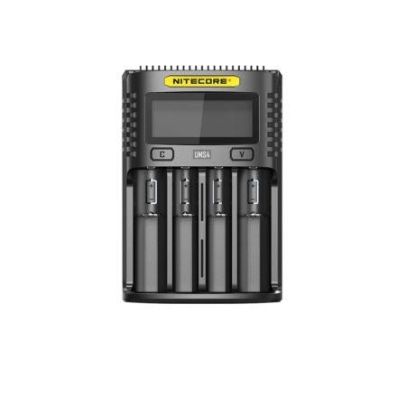 Nitecore UMS4 4-Schacht-Ladegerät – Li-Ion, Ni-MH und Ni-Cd